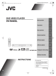 JVC XV-N44SL User's Manual