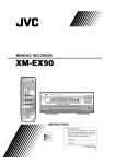 JVC XM-EX90 User's Manual