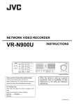 JVC VR-N900U User's Manual
