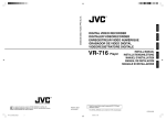 JVC VR-716 User's Manual