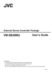 JVC VN-SE400U User's Manual