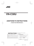 JVC VN-C30U User's Manual