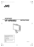 JVC ViewFinder VF-HP840U User's Manual