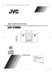 JVC UX-V9MD User's Manual