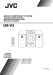 JVC UX-V3R User's Manual