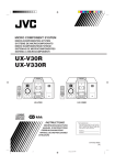 JVC UX-V330R User's Manual