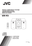 JVC UX-V3 User's Manual