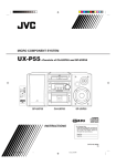 JVC UX-P55 User's Manual