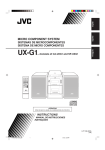 JVC UX-G1 User's Manual