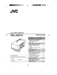 JVC TM-L450TU User's Manual