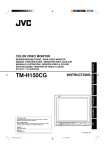 JVC TM-H150CG User's Manual