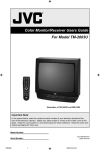 JVC TM-2003U User's Manual