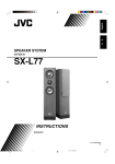 JVC SX-L77 User's Manual