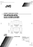 JVC CA-VSDT8 User's Manual