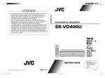 JVC SR-VD400U User's Manual