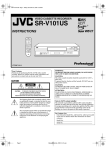 JVC SR-V101US User's Manual
