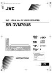 JVC SR-DVM70US User's Manual