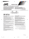 JVC SP-XF10 User's Manual