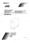 JVC SP-DW103 User's Manual