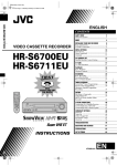 JVC SHOWVIEW HR-S6700EU User's Manual
