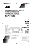 JVC RX-7000RBK User's Manual