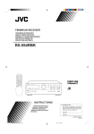 JVC RX-554RBK User's Manual