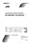 JVC RX-5022VSL User's Manual