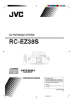 JVC RC-EZ38SJ User's Manual