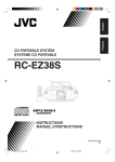JVC RC-EZ38S User's Manual