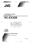 JVC RC-EX30BC User's Manual