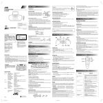 JVC RC-BX30 User's Manual