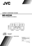 JVC MX-KC50 User's Manual