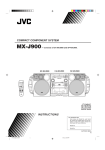 JVC MX-J900 User's Manual