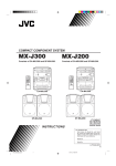 JVC MX-J300 User's Manual