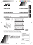 JVC Model KD-S576 User's Manual
