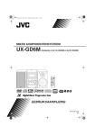 JVC UX-GD6M User's Manual