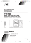 JVC UX-M55 User's Manual