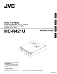 JVC MC-R421U User's Manual