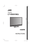 JVC LT-42WX70EU User's Manual