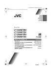 JVC LT-26A61BU User's Manual