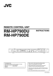 JVC LST1153-001A User's Manual