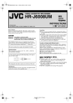 JVC LPT0534-001A User's Manual