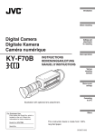 JVC KY-F70B User's Manual