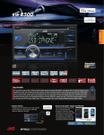 JVC KW-R500 Specification Sheet