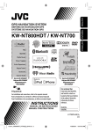 JVC KW-NT700 Instruction Manual