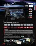 JVC KW-AV61 Specification Sheet