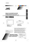 JVC KV-M65 Instruction Manual