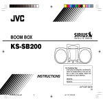 JVC KS-SB200 User's Manual