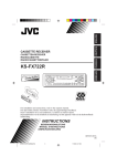 JVC KS-FX722R User's Manual
