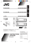 JVC KD-SX875 User's Manual